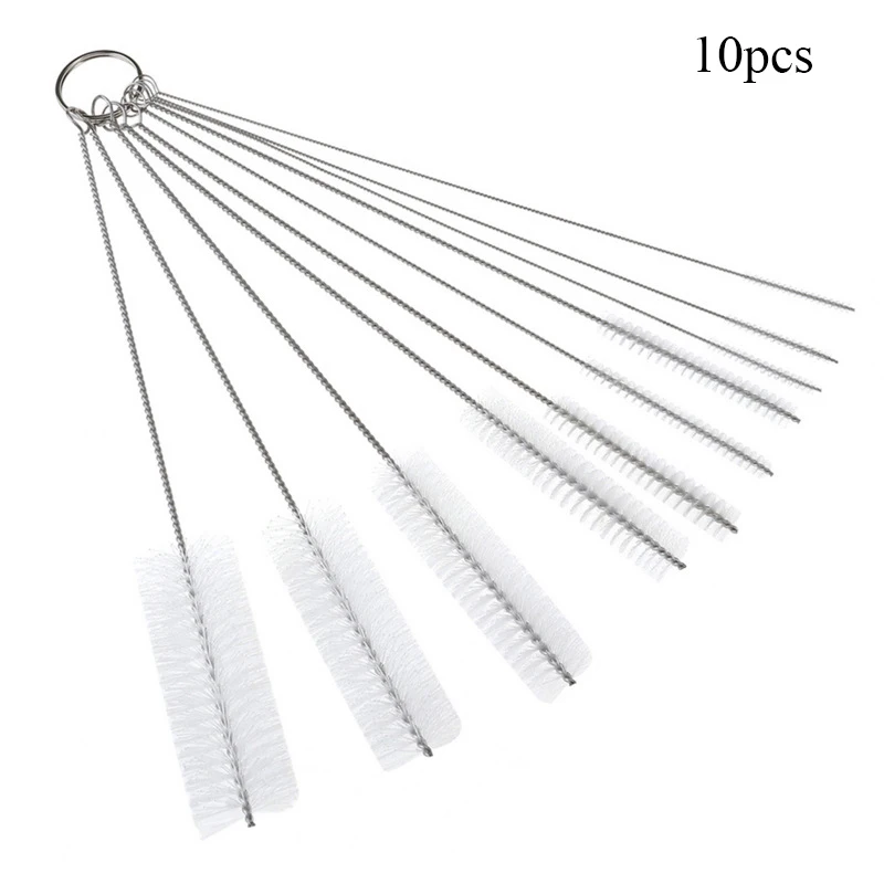 

10PCS Pipe Bottle Cleaning Brush Set Washing Tube Brus Cleaning Bristle Home Garden Cleaning Tools Straw Cleaner Cleaning Brush