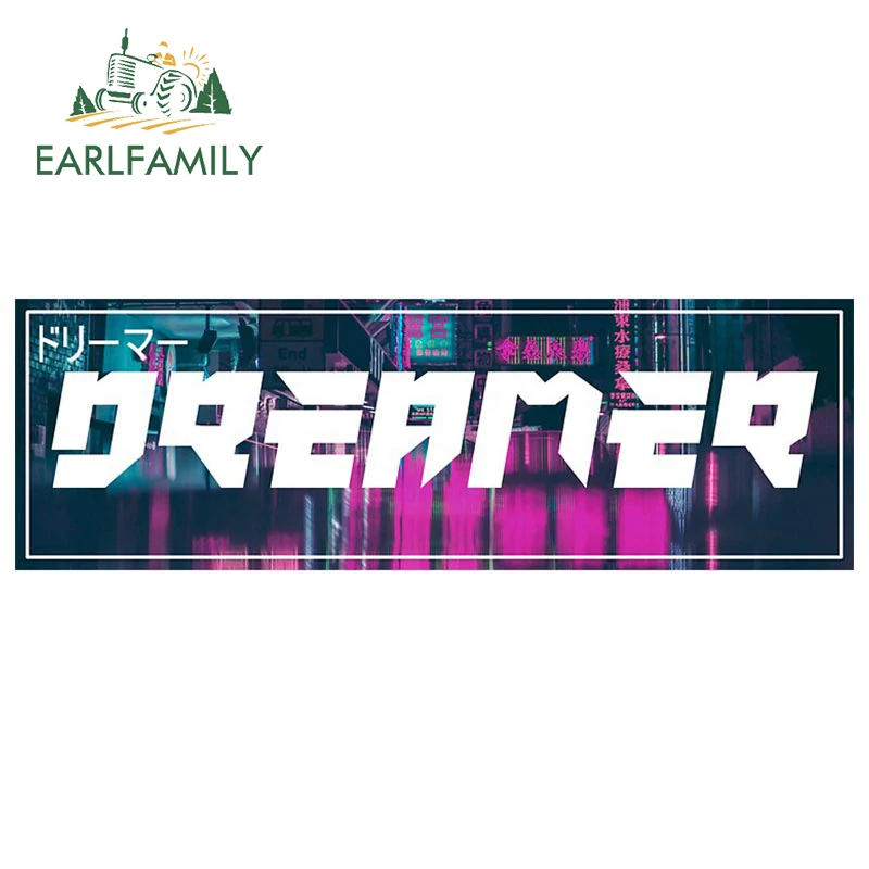 EARLFAMILY 13 см наклейки на заднюю панель автомобиля JDM забавные водонепроницаемые