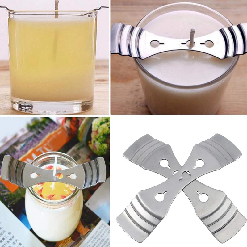 Kit de herramientas para hacer velas, herramientas para hacer velas con crisol y term&oacute;metro, DIY-4