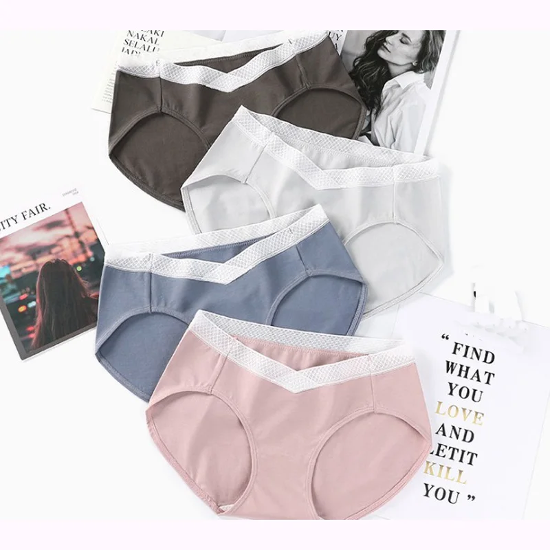 

3pc/lot New arrived low waist 92% cotton 1-10 month Pregnant women underwear panties briefs spring summer L-XXL