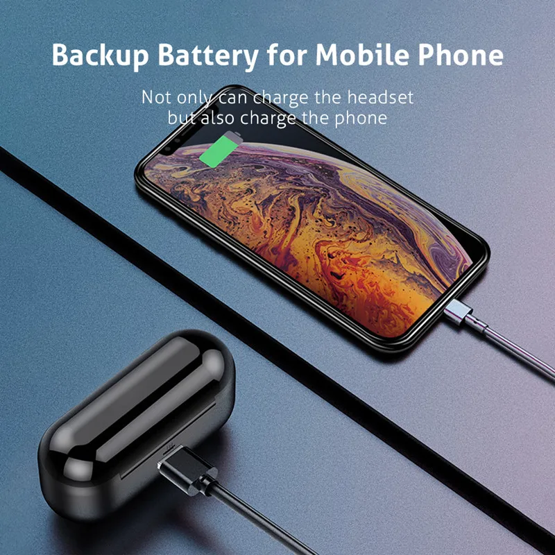 Rockspace TWS Bluetooth 5 0 наушники стерео беспроводные HIFI Звук спортивные Handsfree игровая