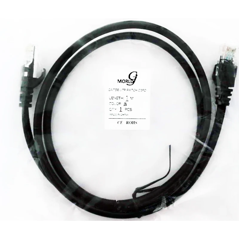 Соединительный шнур rj45 3 фута CAT5E UTP круглый кабель кабели Ethernet Сетевой провод 1 м
