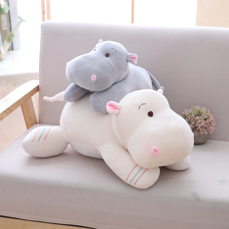 30/40/50 см Kawaii Hippo плюшевые игрушки мягкие животные бегемот плюшевая подушка день