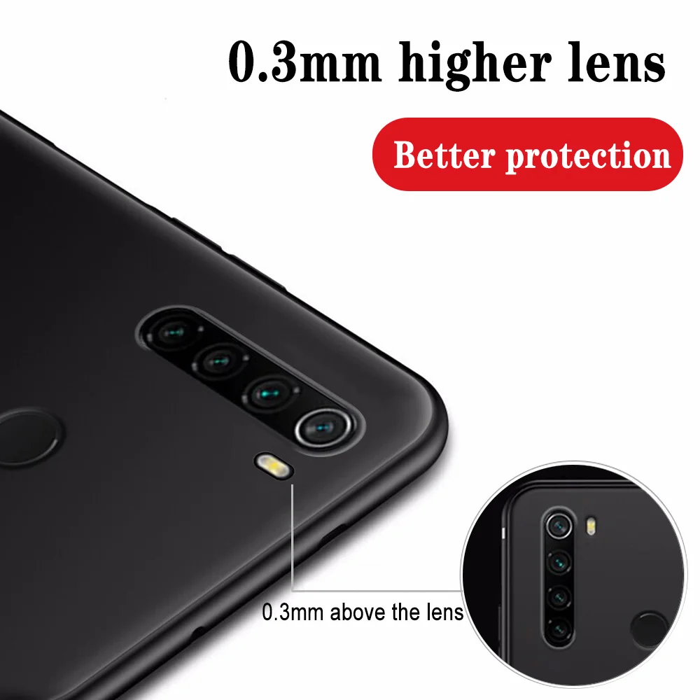 Чехол для Xiaomi Redmi Note 10 9 8 7 8A 7A 8T 6 Pro Mi 9T SE Poco X3 F1 мягкий чехол | Мобильные телефоны и