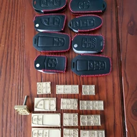 customized car key leather case stamping metal logo stamp alphabet leather die stamp steel punch die lower case herramientas par