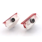 Проектор для двери автомобиля Mercedes Benz GLK 350 4matic A B Class X204 W169 W168 W245 B200 A160 A180, декоративный светильник приветственные лампы, 2 шт.