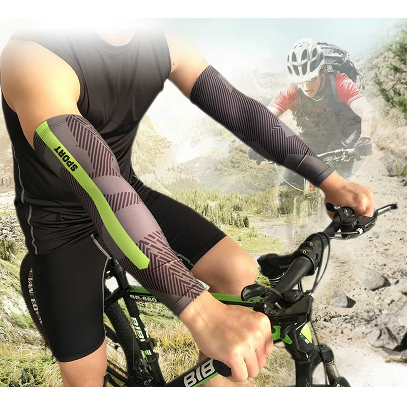 

Cycling Arm Sleeves Cover UV Sun Protection Golf Bike Outdoor Sports Riding Cycling Athletic Sport Protection Skins