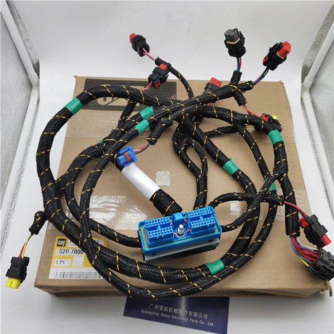 

Excavator Wire Harness 5207000 CAT 320D E320D C6.4 Engine Wire Harness 520-7000