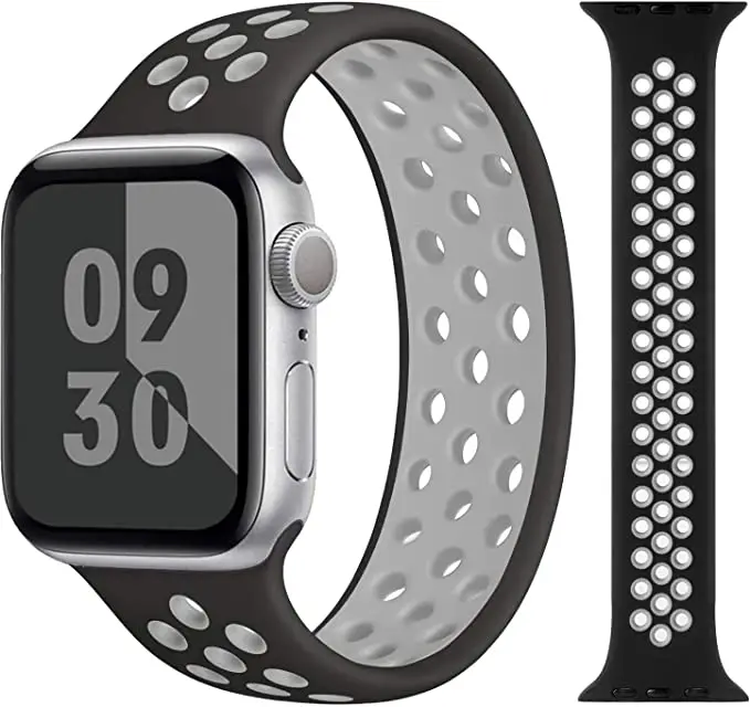 

Strap for Apple Watch Band 44mm 40mm 45mm 41mm 38mm 42mm pulseira SOLO LOOP Silicone bracelet correa iWatch Serie 3 4 5 SE 6 7