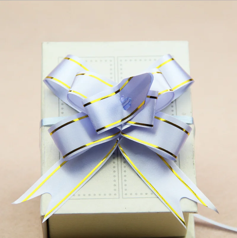 

10 шт./компл. Потяните бант, Подарочные ленты, цветочные обертки для свадебных торжеств, украшение на день рождения с новым годом украшение ро...