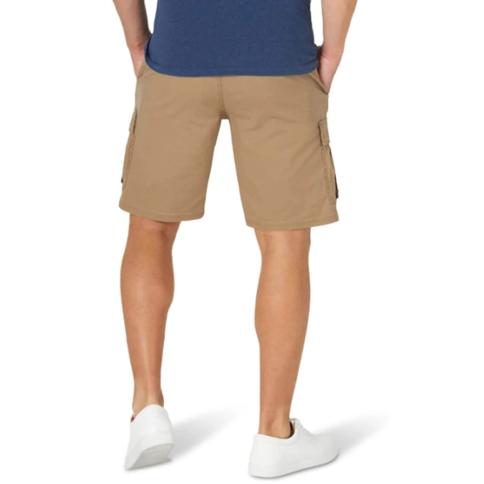 

Men's Fashion Casual Classic Loose Stretch Cargo Short Pants Elastic Waist Solid Shorts Summer Beach Short Pants