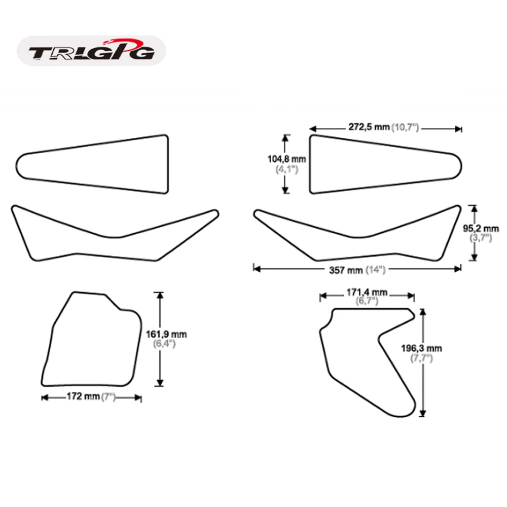 motorcycle tank protection protector sticker FORKTM SX SXF EXC EXCF XCF XCW XC 125 150 250 300 350 450 500 2015-2019 18 17 16 | Автомобили