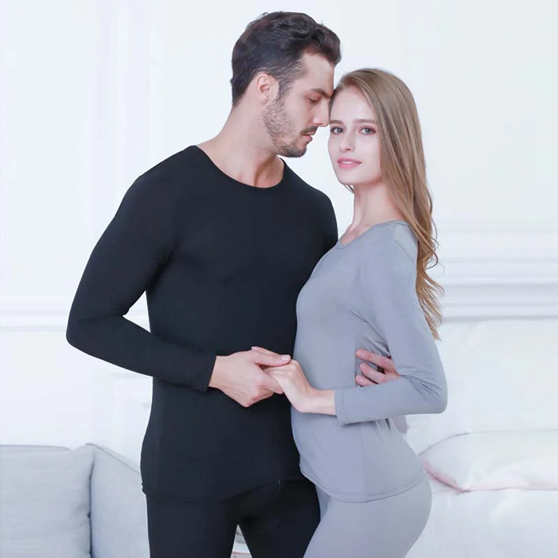 Новое осенне-зимнее термобелье набор для мужчин плотные теплые кальсоны женщин