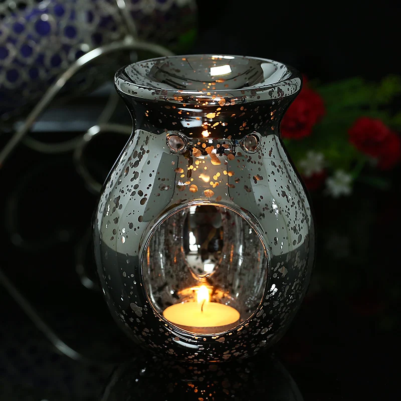 Древесный уголь благовония порошок горелка латунь ретро золотой мини подсвечник