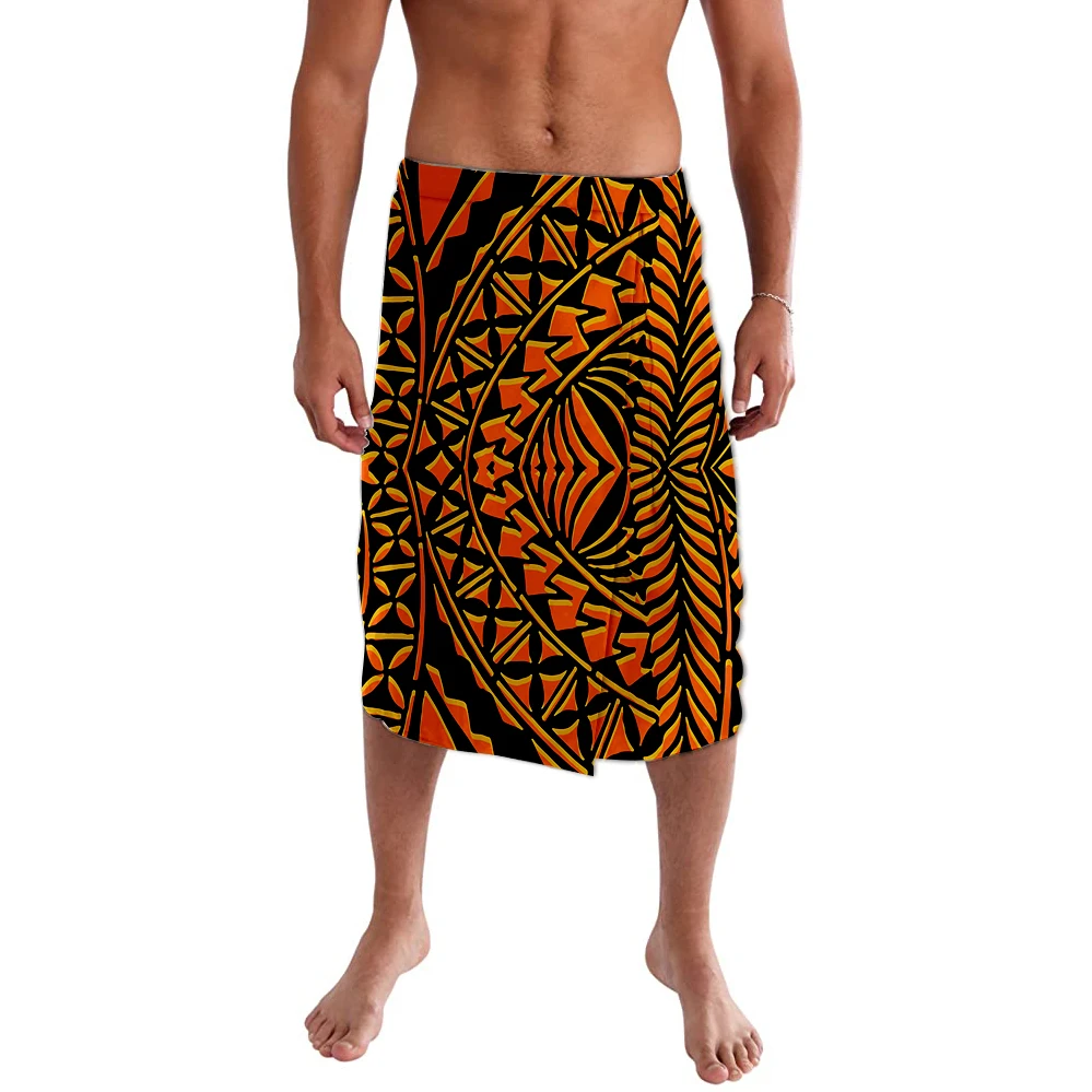 Polynesian Print Fabrics Indigenous Painting Art Island Wear Customize With Logo Tonga Fiji Clothing HD ie faitaga |