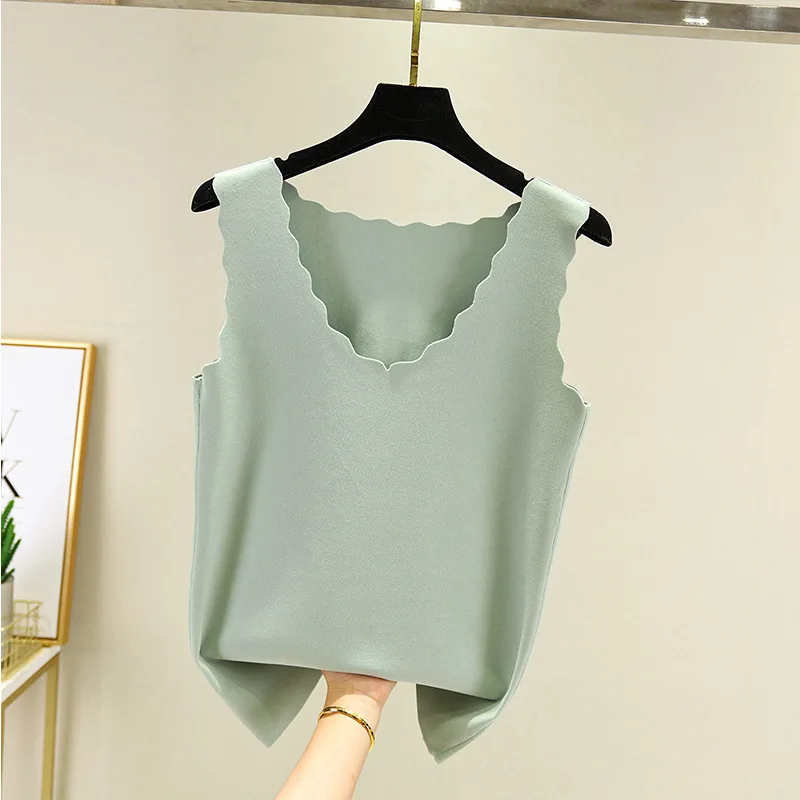 

2021 hot new product de velvet vest ladies base underwear popular BL2102