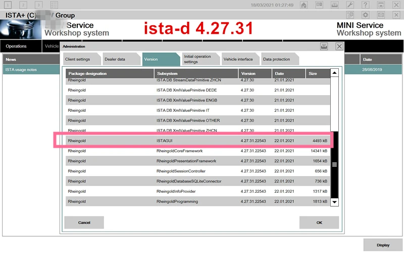 Программное обеспечение icom a2 b c expert 2021 06 в D 4 29 SSD 720 ГБ d630 ноутбук работает для bmw