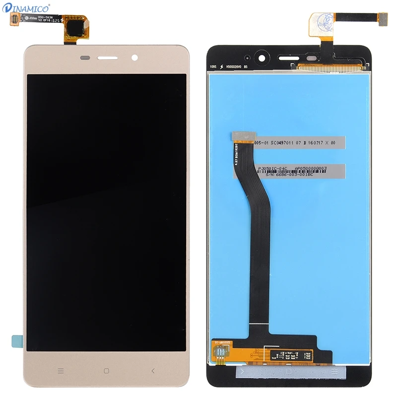 Акция Dinamico для Xiaomi Redmi 4 LCD с сенсорным экраном дигитайзер сборка Pro Prime дисплей
