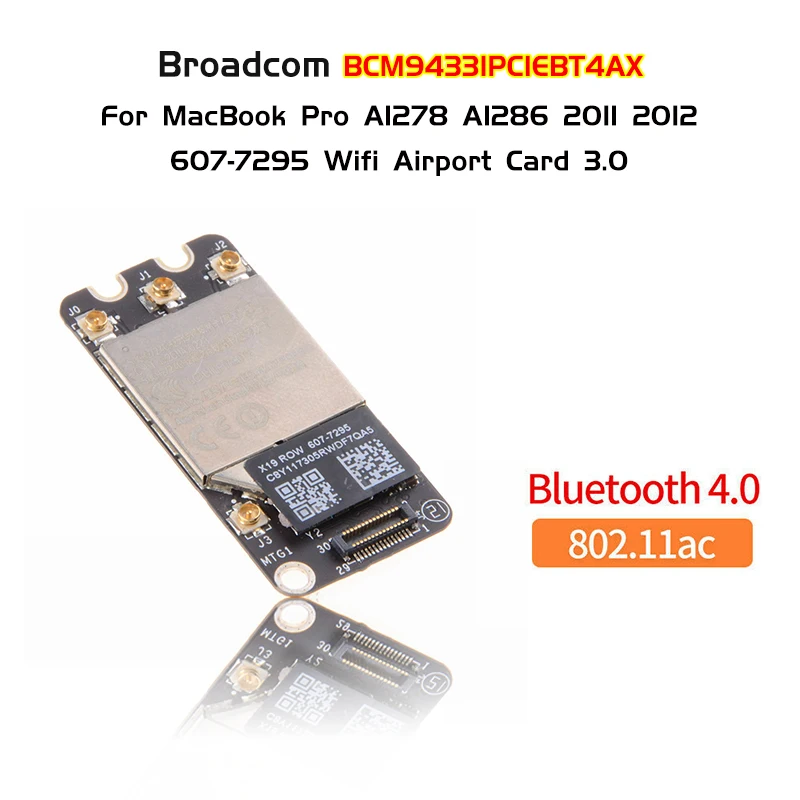 Новинка для MacBook Pro A1278 A1286 2011 2012 карта в аэропорту с Wi-Fi 607-7295 BCM94331PCIEBT4AX | Компьютеры