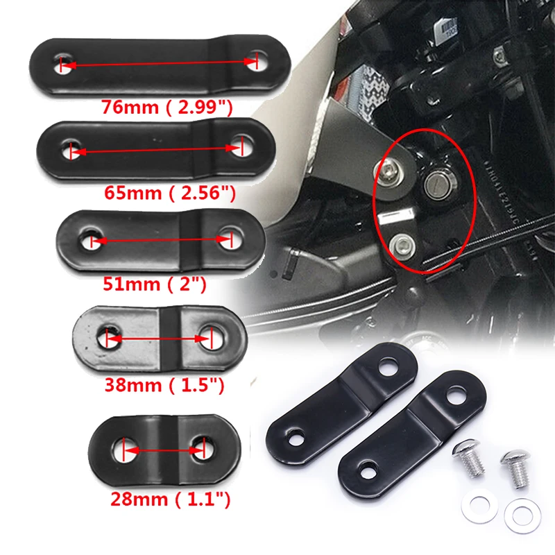 

28-76 мм Бензобак подъемный набор Кронштейн подходит для Harley Sportster XL 883 1200 Dyna мотоцикл поднимающий бак подъемный модифицированный стояк