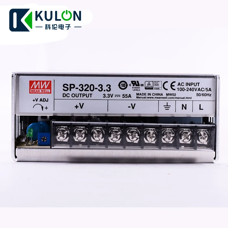 Умный импульсный источник питания Mean well SP 320 PFC SMPS от 220 В до 12 переменного тока