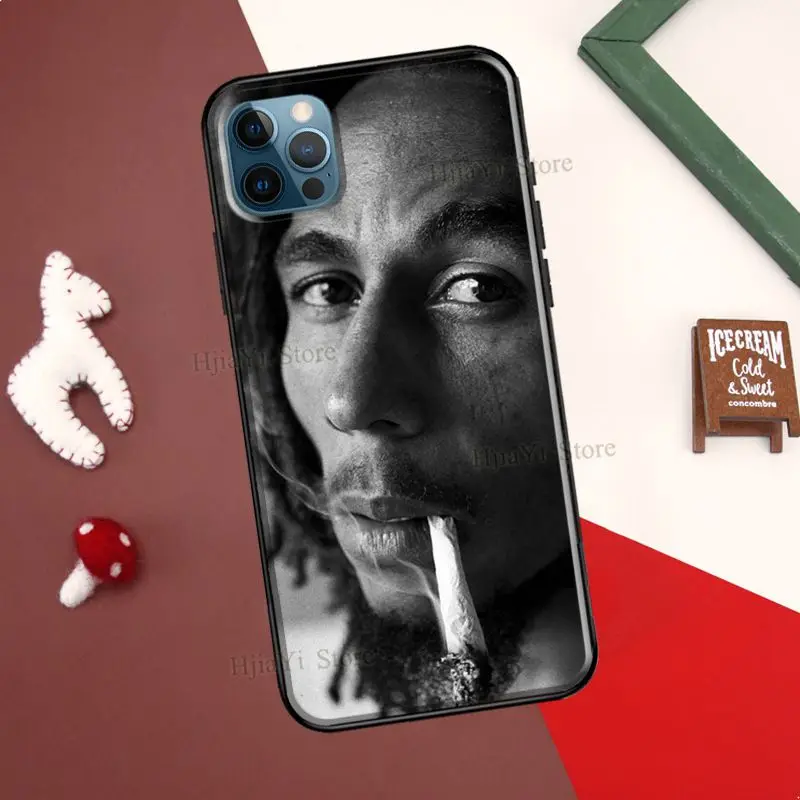 Чехол с цитатами Боб Марли для iPhone 12 Pro Max mini XR X XS 6S 7 8 Plus SE 2020 чехол 11 | Мобильные