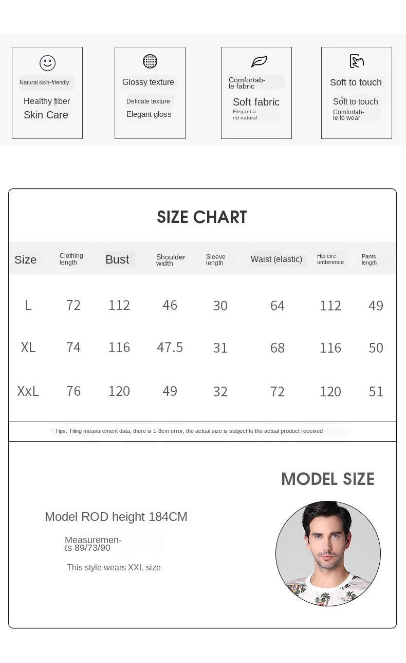 

O-neck Pajamas Men's Pyjama New Short-Sleeved Silk Men's Thin Loose and Plus-sized Homewear Set Pijama Hombre Pajamas for Men