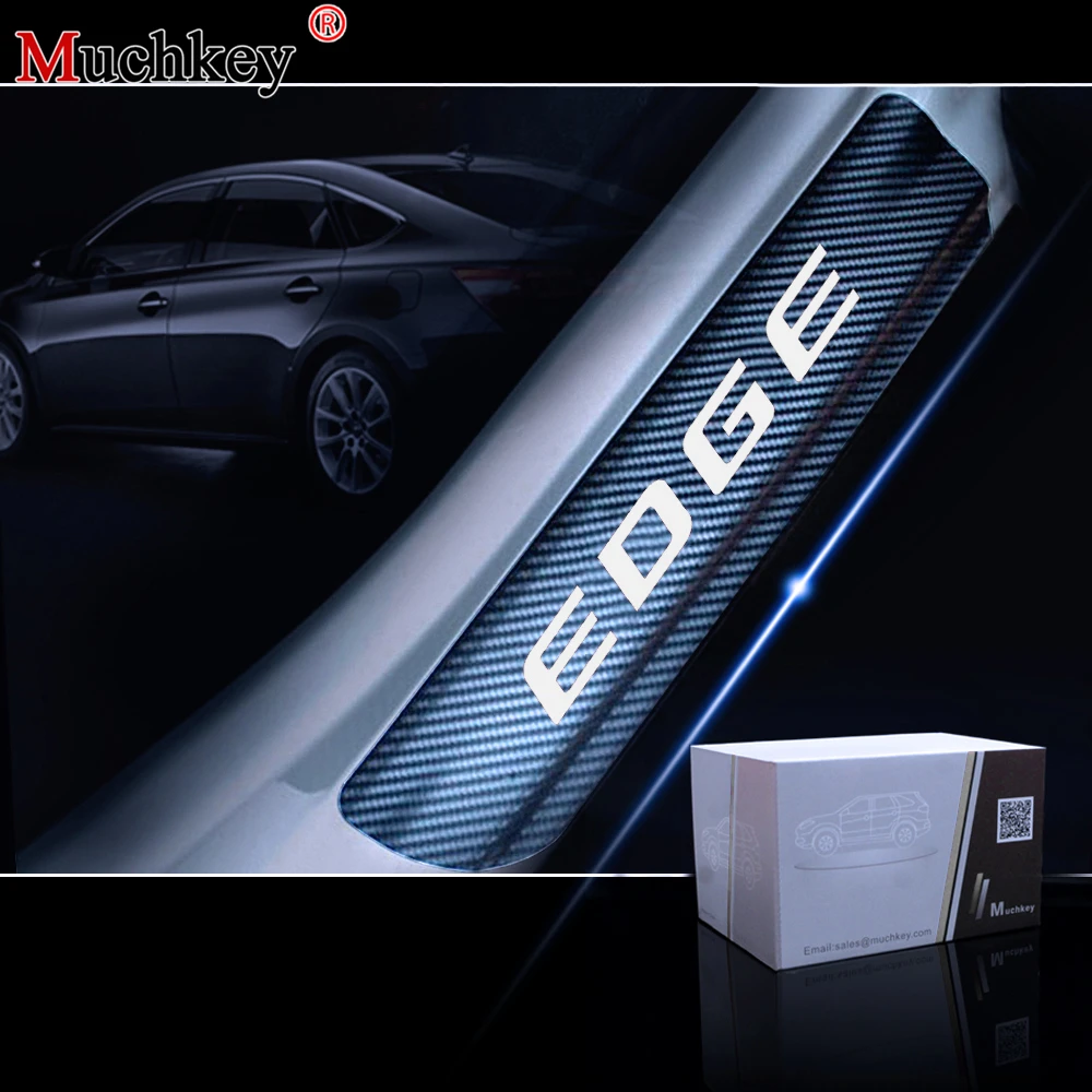 

Защитная Накладка на порог для входной двери для Ford EDGE, красная