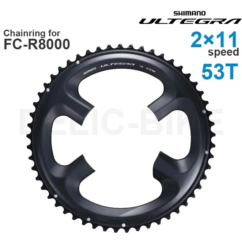 SHIMANO ULTEGRA R8000 2x11v Chainring 46T 50T 52T 53T 34T 36T 39T для кривошипа FC-R8000 2x11 speed P.C.D. Оригинальные