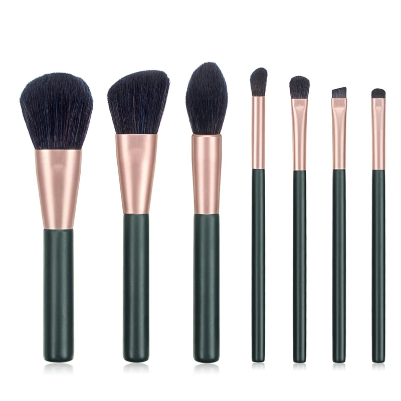 

7Pcs Makeup Brushes Set Face Powder Foundation Eye Shadow Contour Concealer Portable Travel Makeup Brush Beauty Brush