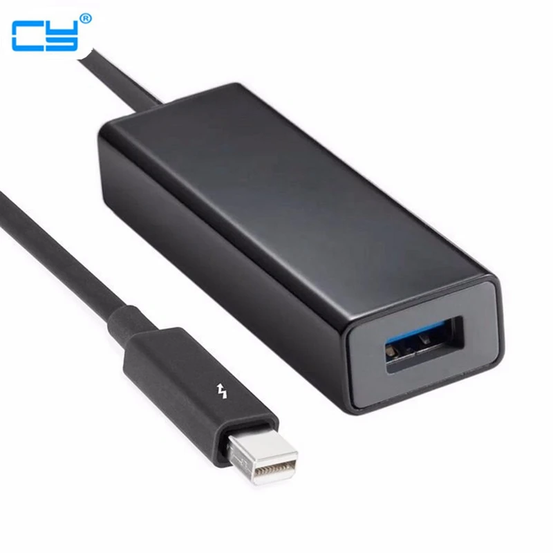 Супер Скоростной Порт Thunderbolt к USB 3,0 кабель преобразования 15 см адаптер жесткого диска