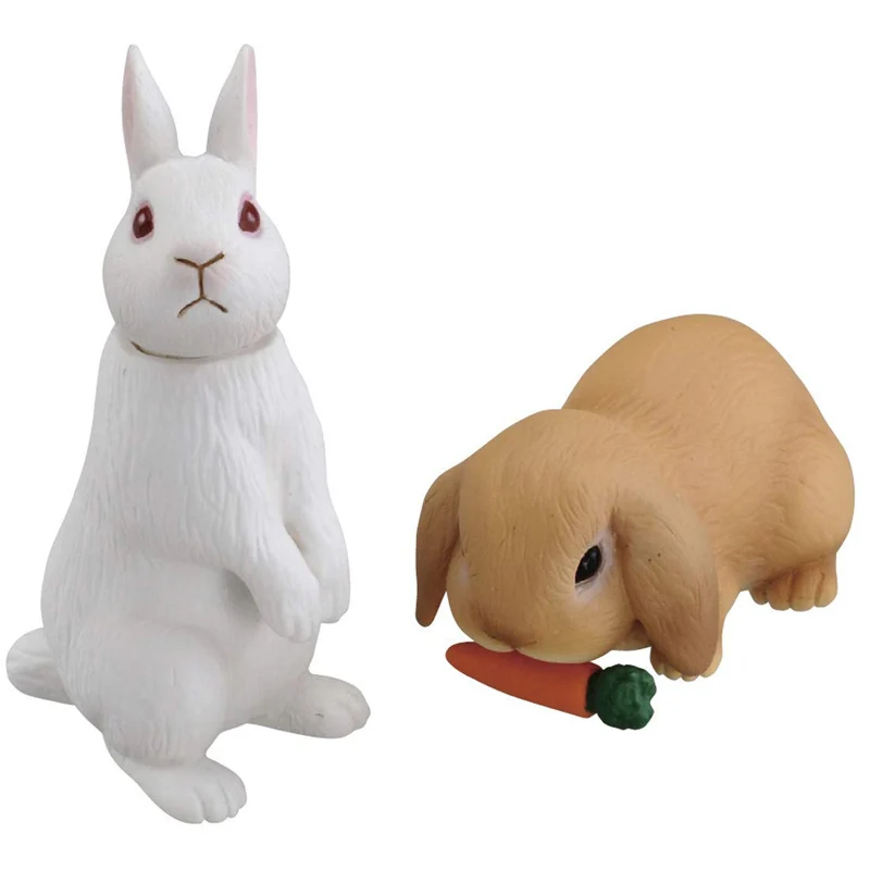 

Takara Tomy Tomica Ania, приключения с животными, белый кролик As-34 119524, Литые полимерные детские игрушки, популярные детские куклы, забавная Волшебная ...