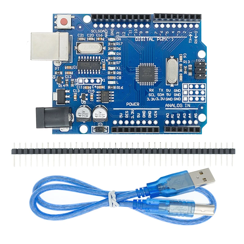 Макетная плата UNO R3 с модулем 2 4 TFT синий/красный/черный CH340 ATMEGA328 для Arduino 10 шт. |