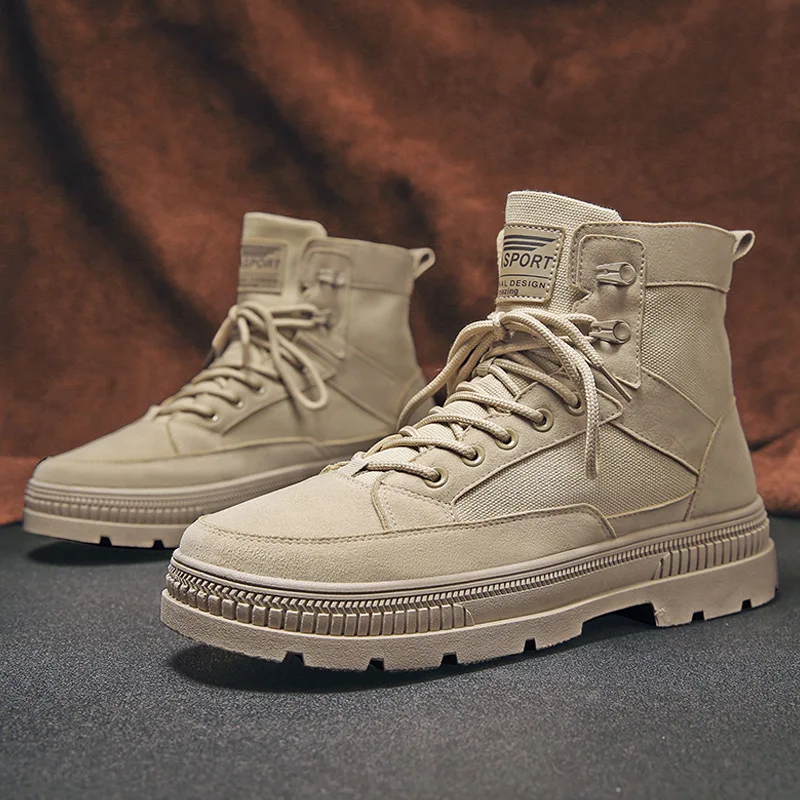 

Men Boots Snow Military Men's Winter Boots Hiking Mens Shoes Comfortable Men Shoes Fashion Men's Work Shoes Footwear