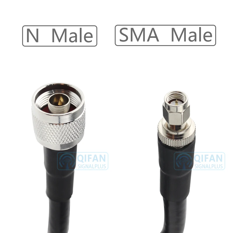 LMR400 кабель N папа sma 50 Ом Коаксиальный косички 15 м | Мобильные телефоны и