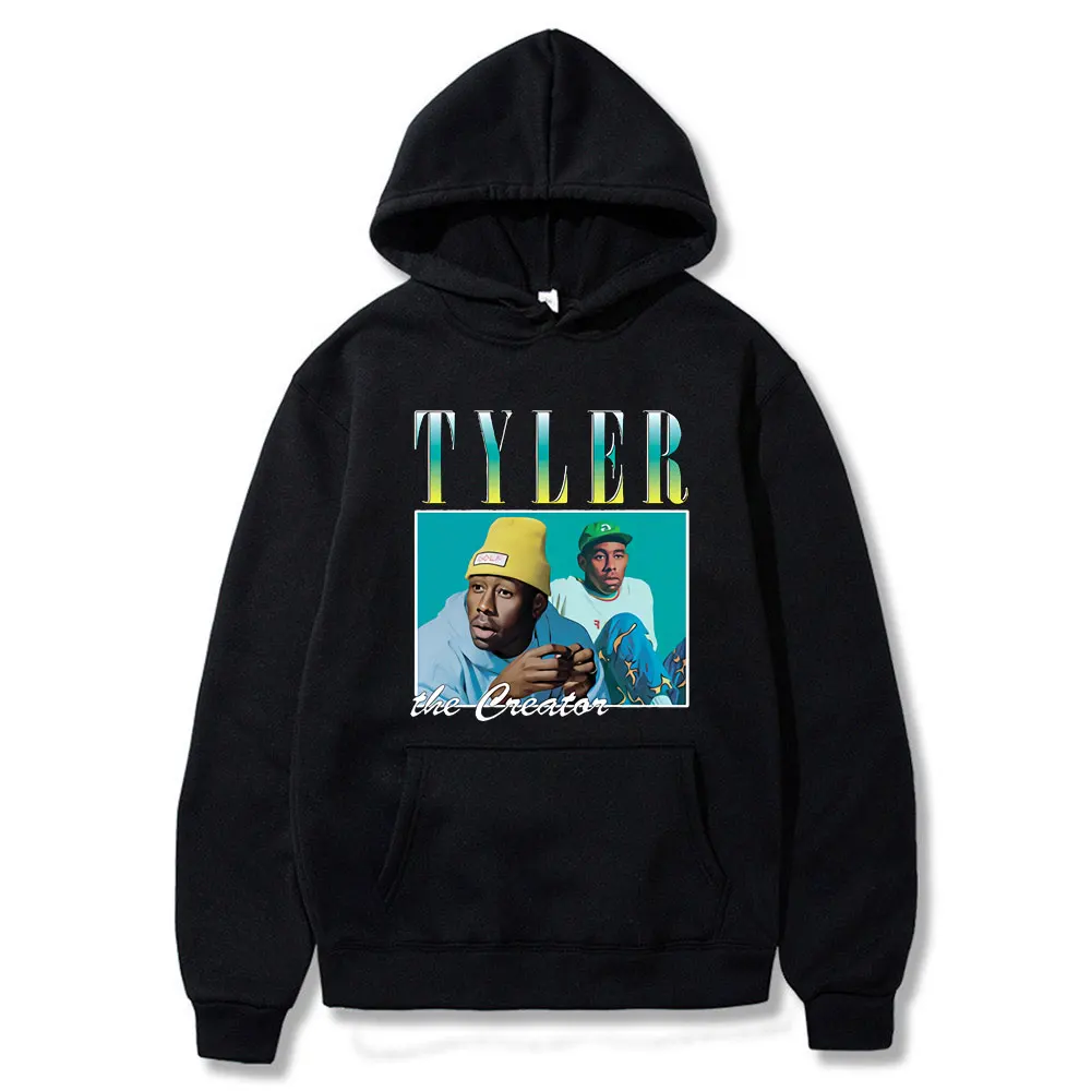 

Tyler The Creator 90s Vintage Unisex Hoodie Men Sweatshirt Cotton Man Woman Hip Hop Harajuku Hoody Casual Retro Graphic Hoodies