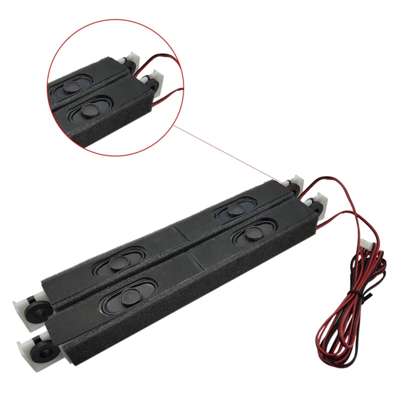 

1 Pair 8 OHM 10W DIY LCD TV Speaker Message Monitor Machine Advertising TV Alto Speaker Repair Accessories for Samsung