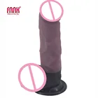Реалистичный силиконовый фаллоимитатор FAAK на присоске, Искусственный Мужской пенис, оптовая продажа из Китая, товары для взрослых, мастурбатор для лесбиянок