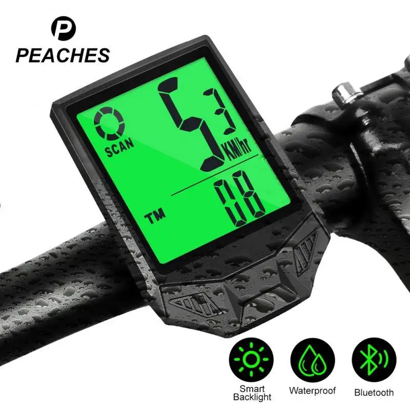 

Велосипедный компьютер водонепроницаемый цифровой ЖК-Дисплей велосипедный компьютер секундомер проводной одометр спидометр велосипедны...