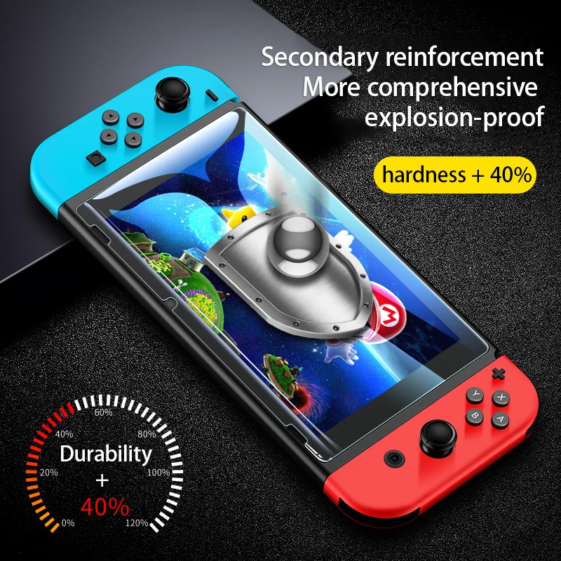 Защитная пленка от царапин для экрана Nintendo Switch|Защитные стёкла и плёнки