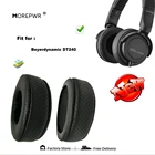 Замена амбушюры для Beyerdynamic DT240 DT-240 DT 240 гарнитура Запчасти кожаные подушки сиденья бархат наушники рукав крышка