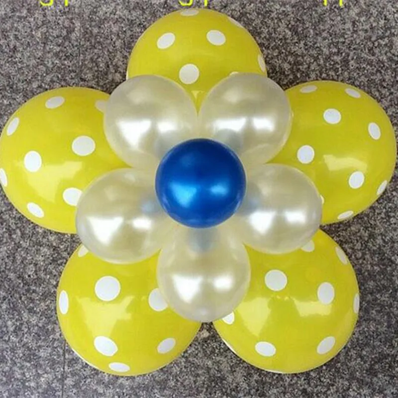 5 шт. 11 в 1 воздушный шар моделирование Уплотнение Клип палочки двойной цветок