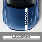 Автомобильная наклейка для Dacia Logan 1,4 1,6 Mpi 1,5 Dci Mcv Stepway Acces, автомобильные аксессуары, виниловая пленка, декоративные наклейки на капот