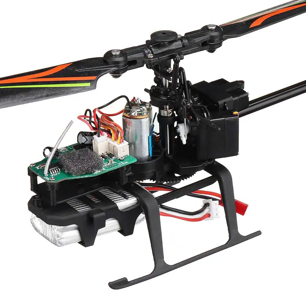

Eachine E130 RC Helicopter 2.4G Core Motor 4CH 6-Axis Gyro Altitude Hold Stable 15 minutes Flight time Flybarless Nylon RTF Toys