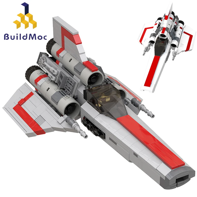 BuildMOC Battlestar-Галактика, солдат MKII в колониальном стиле, космический корабль, корабль, строительные блоки, игрушки, подарки для детей