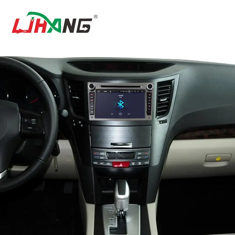 LJHANG автомобильный DVD мультимедийный плеер Android 10 для SUBARU OUTBACK LEGACY 2008 2013 WIFI 2 Din