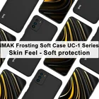 Мягкий матовый чехол Imak Для Xiaomi Mi Poco M3, Пластиковый ударопрочный чехол из ТПУ