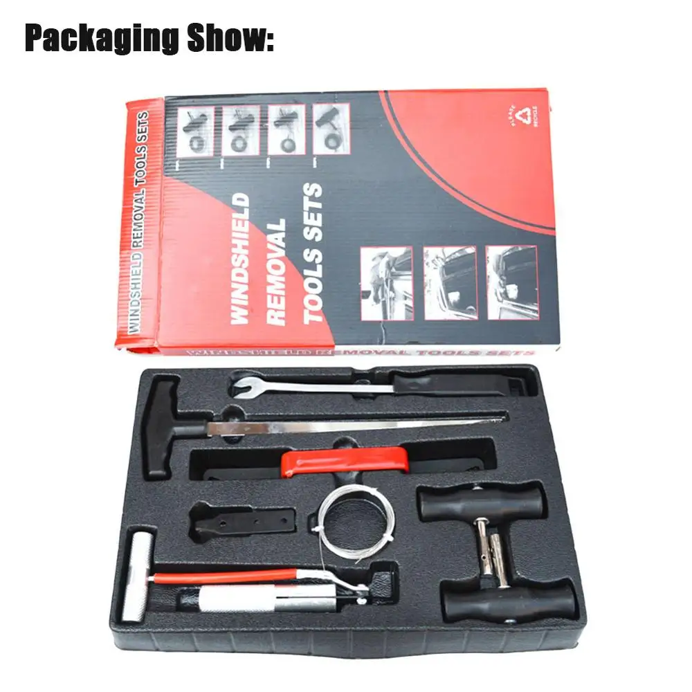 

7pcs/set Window Glass Removal Car Repair Tools Car Windshield Remover Cut Tool Set