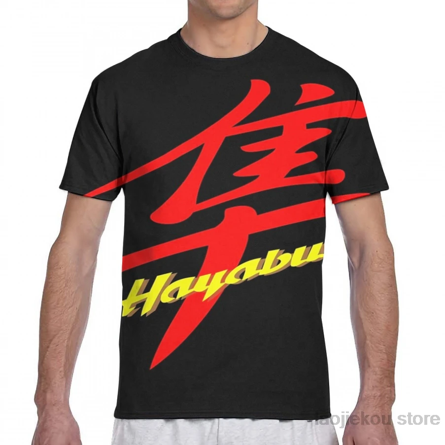 Футболка Hayabusa с принтом для мужчин и женщин модный топ коротким рукавом
