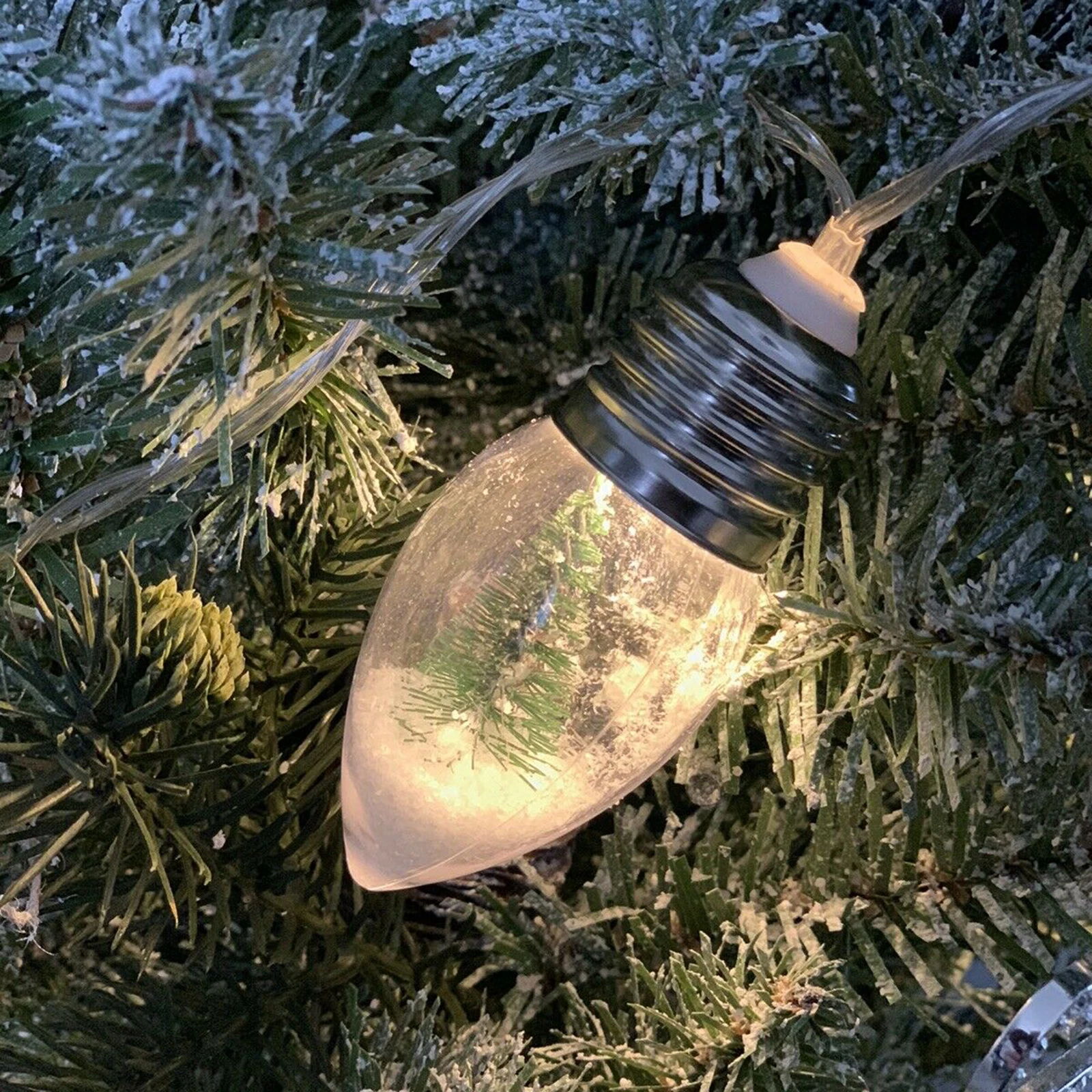 Снежный шар светильник рождественские свитеры с повышенной прочности Пластик